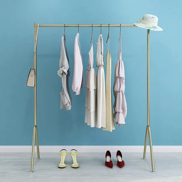 Cloth Hanging Stand Single Pole V Shape Stand
