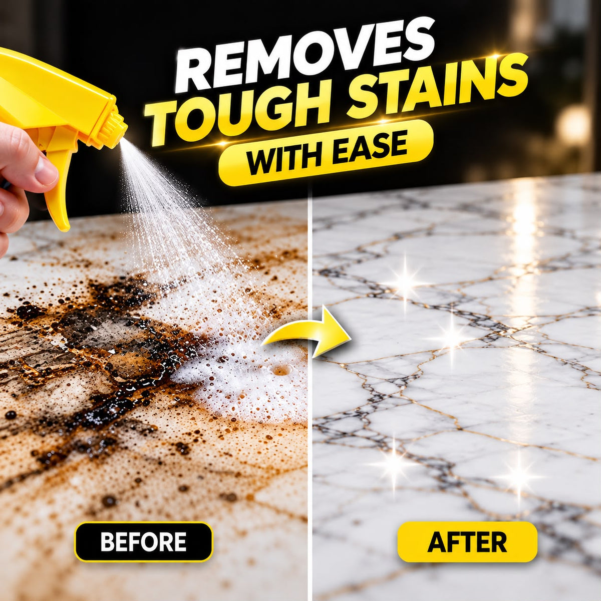GharBazaar Marble Cleaner Spray โ Clean, Shine & Protect (250ml)