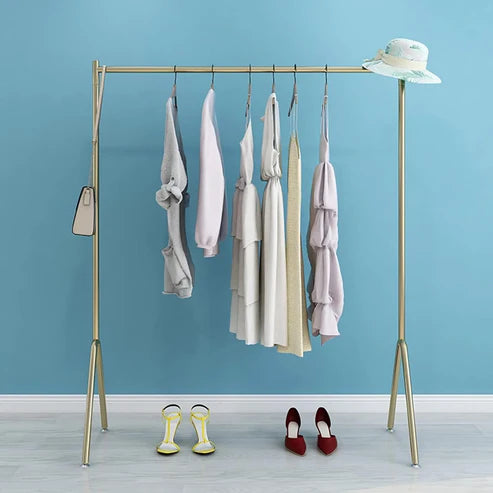 Cloth Hanging Stand Single Pole V Shape Stand