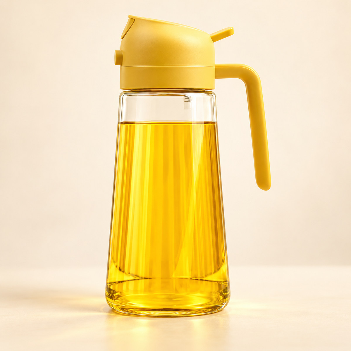 1-4Pc 2-in-1 Sprayer Pourer Oil Empty Bottle Plastic Oil Container