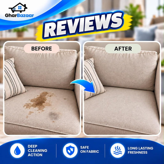 GharBazaar Sofa Stain Remover Spray – 250ml | Fabric & Upholstery Cleaner