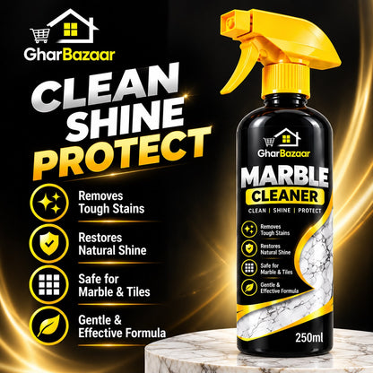 GharBazaar Marble Cleaner Spray – Clean, Shine & Protect (250ml)