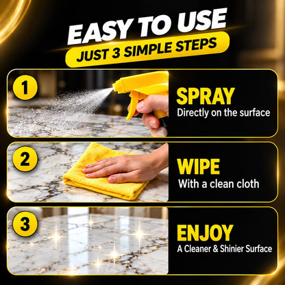 GharBazaar Marble Cleaner Spray – Clean, Shine & Protect (250ml)